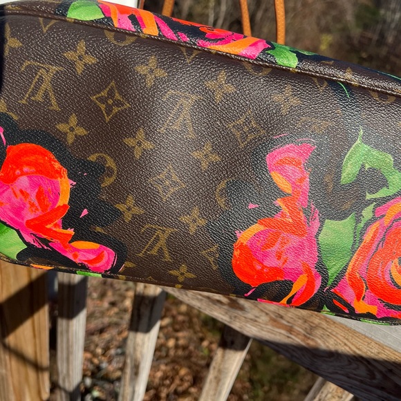 Louis Vuitton Limited Edition Stephen Sprouse Neverfull Roses - Picture 4 of 17
